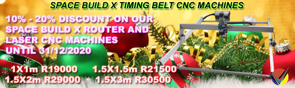 Space Build X Timing Belt CNC Machines - Christmas Specials